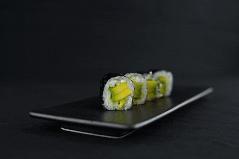 Kazoku Restaurant sushi maki kazoku kazokumenu GIF