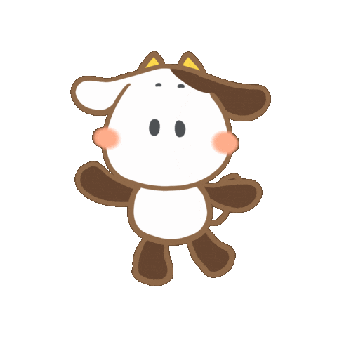 Happy Jump Sticker