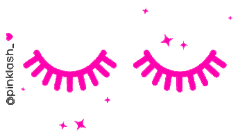 Pink Lash Sticker