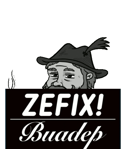 Grantler Zefix Sticker by Buadep