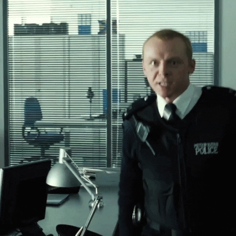 Simon Pegg Goodbye GIF by Working Title
