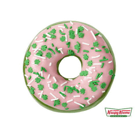 St Patricks Day Snack Sticker by KrispyKreme