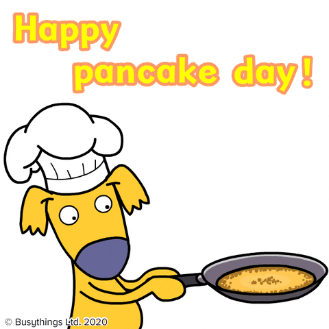 Flipping Pancake Day GIF by Busythings