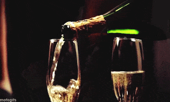 the vampire diaries champagne GIF
