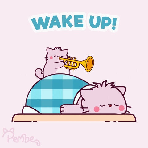 Wake Up Love GIF by Pembe