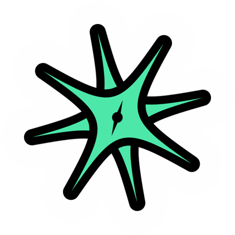 Compass Sticker