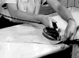 how to iron GIF by Archives of Ontario | Archives publiques de l'Ontario