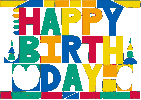 Happy Birthday Sticker