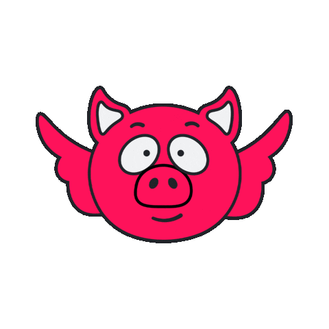 Mascot Pig Sticker by FanFlex