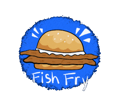 Fish Fry Pittsburgh Sticker by Group Against Smog and Pollution