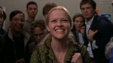  reese witherspoon legally blonde elle woods GIF
