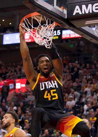 Donovan Mitchell Basketball GIF by Utah Jazz