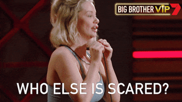 Scared Jess GIF by Big Brother Australia