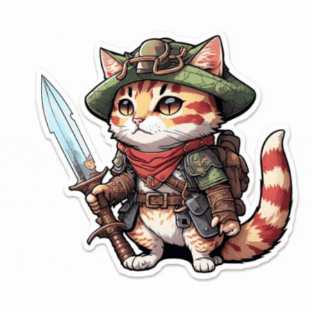 Catworrior GIF