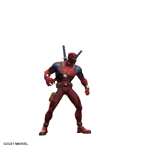 Wade Wilson Deadpool Sticker by Marvel Contest of Champions