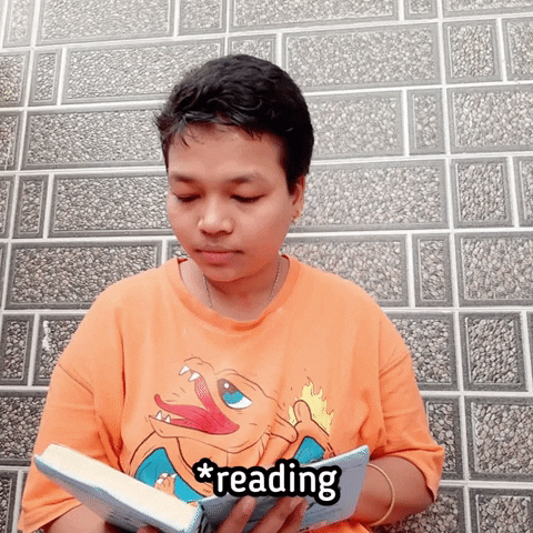 Read Book Reading GIF