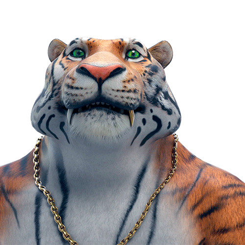 Tiger Roar Sticker by REN TV CHANNEL