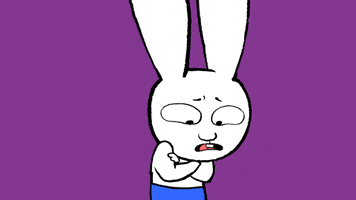 Bad Bunny Reaction GIF by Simon Super Rabbit