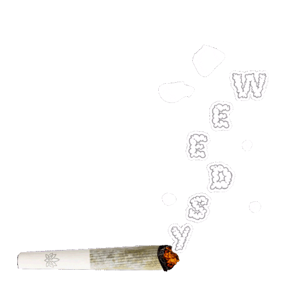 Smoke Cannabis Sticker