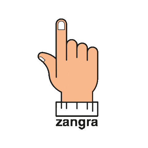 Hand Click Sticker by zangra