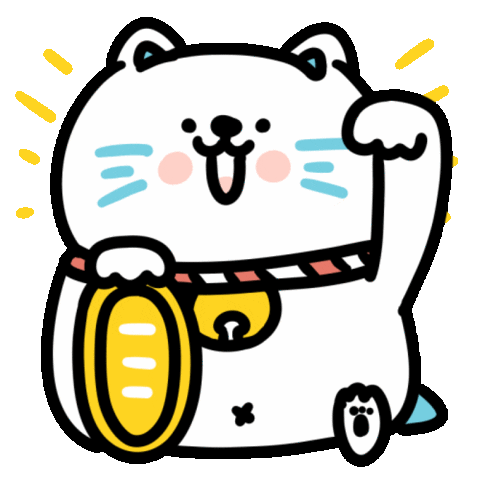 Cream Otter Sticker by 大白丸丸(daibai maru)