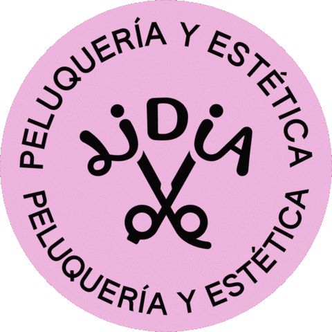 Lidia - Peluquería y Estética Sticker