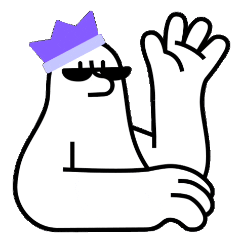 Wave Hello Sticker by Melio