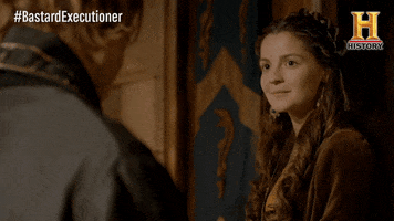 lady love smile GIF by History UK