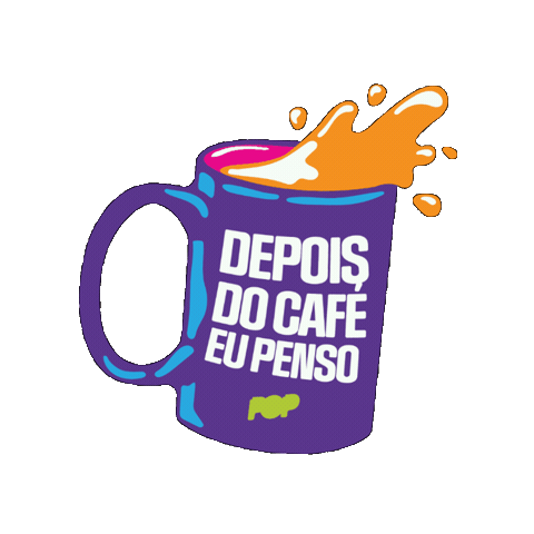 Social Media Coffee Sticker by Pop Comunicação