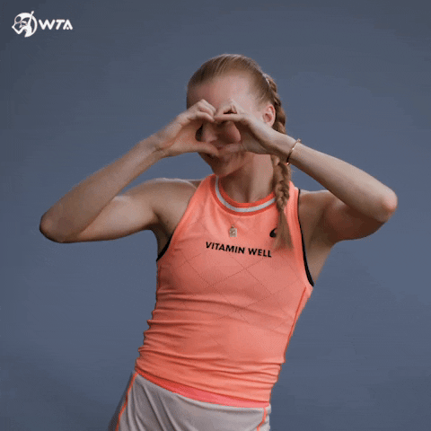 Harriet Dart Love GIF by WTA