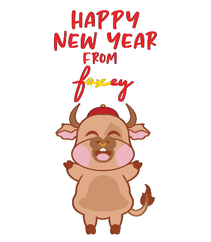 Chinese New Year Gong Xi Fa Cai Sticker by foxey silks