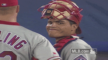 rodriguez pudge GIF by MLB