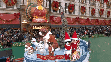 Macys Parade Elf GIF by The 97th Macy’s Thanksgiving Day Parade