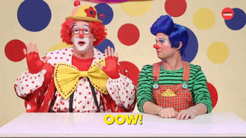 Happy Clowns GIF by BuzzFeed