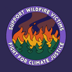 Support wildfire victims, fight for climate justice