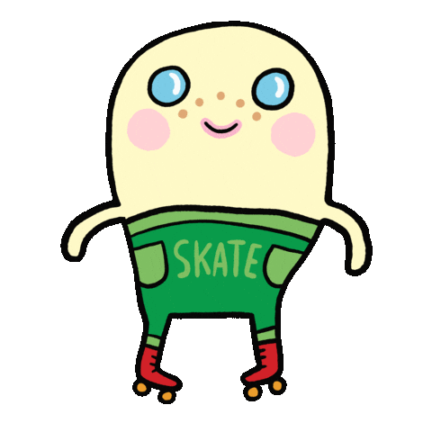 Skate Skating Sticker