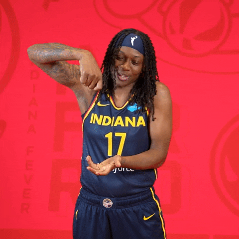Erica Wheeler Cooking GIF by Indiana Fever