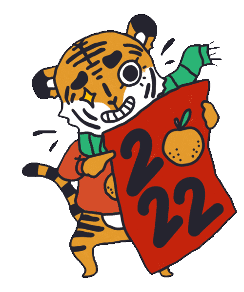 Happy New Year Sticker