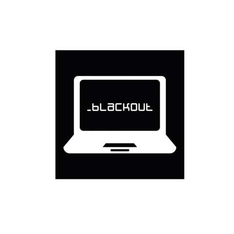 Cbc Blackout Sticker by Celestial Bodiez Collective