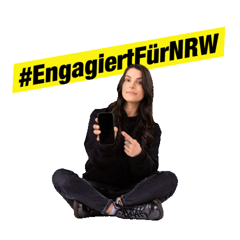 Engagiert für NRW Sticker
