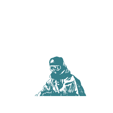 Pure Baqueira Ski Sticker