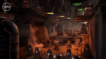 David Tennant Dalek GIF by Doctor Who