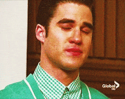 darren criss glee GIF