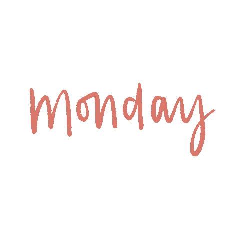 Monday Sticker