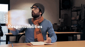 holidays paper responsability responsabilities GIF