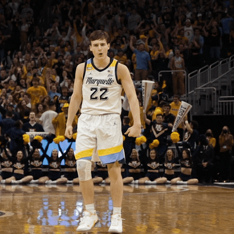 Sport GIF by Marquette Athletics