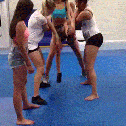 Your out of here funny Cheerleader fails