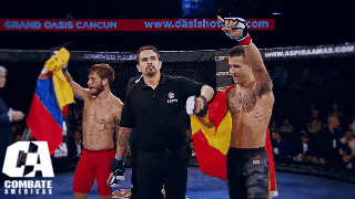 Mixed Martial Arts Fighting GIF by CombateAmericas