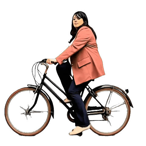Bike Crystal Sticker