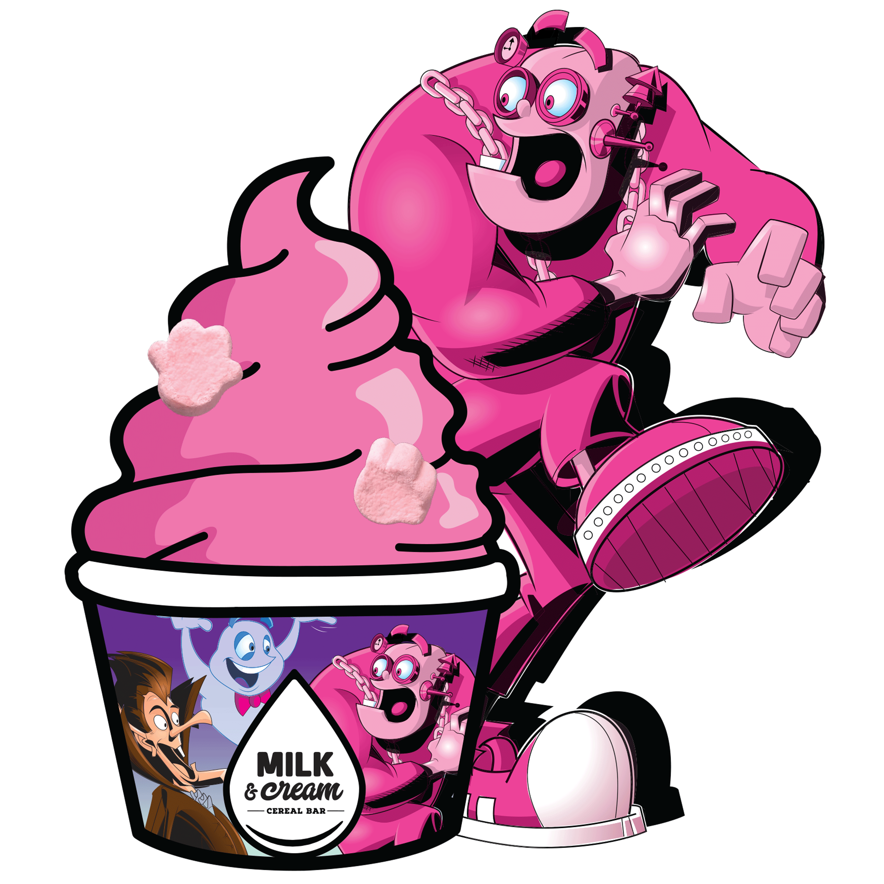 New York Fun Sticker by Milk And Cream Cereal Bar for iOS & Android GIPHY